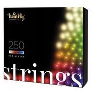 Smart Twinkly Strings 250LED RGBW osvetlenie vianočného stromčeka