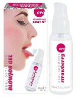 Gél/sprej-HOT Oral Optimizer Blowjob Gel Strawberry 50ml.