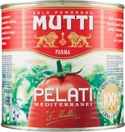 Mutti Pelati mediterranei 2,5 kg lúpaných paradajok