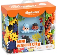 Marioinex Vafle Mini City House 148 ks