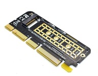 Pci-e x4 x8 x16 SSD m.2 NVMe Adaptér Riser Drive