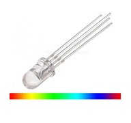 50 kusov - RGB LED 5mm - bežná ARDUINO katóda plus pekné ZDARMA!