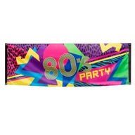 SUPER Disco Banner 80-te roky 220x74 cm 44602