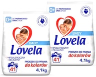 Lovela Baby Color prací prášok 8,2 kg 82 pr