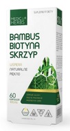 Bamboo Biotin Praslička 60 kapsúl.Vlasy Medica Herbs