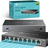 TP-LINK TL-SG108E SPÍNAČ 8 GIGABITOVÝCH PORTOV 1000 MB/s