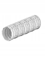 PVC ohybné potrubie 150mm 3m biely flex kábel