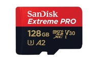 Karta Extreme Pro microSDXC 128 GB 200/90 MB/s A2
