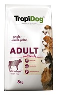 TROPIDOG Premium Adult Small Beef pre psov 8 kg