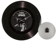 GLASS CLOCK VINYL RECORD The Race to Space