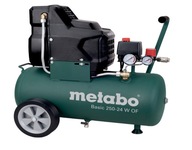 METABO BASIC 250-24 W BEZOLEJNÉHO KOMPRESORA 8 bar KOMPRESOR