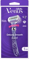 Gillette Venus Deluxe Smooth Swirl Razor + 1 čepeľ