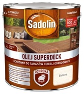 SADOLIN SUPERDECK OLEJ 2,5l BIEL