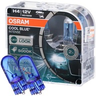 Žiarovky H4 OSRAM Cool Blue Intense Next Gen + W5W