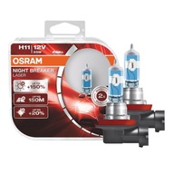 H11 OSRAM NIGHT BREAKER LASER PLUS ŽIAROVKY 150%