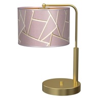 ZIGGY PINK Gold/Pink nočná lampa 1xE27