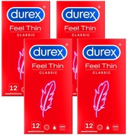 Mega tenké kondómy Durex FEEL THIN CLASSIC, 48 ks