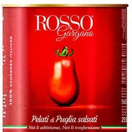 Paradajky Salsati Rosso Gargano 2500 g