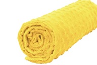 Fleece Minka materiál na deky Premium Yellow