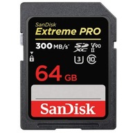 Pamäťová karta Sandisk SDXC 64 GB EXTREME PRO 300 MB