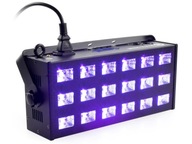 Reflektor + stroboskop LIGHT4ME LED UV 18x3W