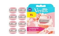 GILLETTE VENUS COMFORTGLIDE SPA BREEZE BLADES 8 KS