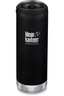 Fľaša KLEAN KANTEEN, skrutkovacia termoska, 473 ml, čierna