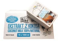 Kokosové mlieko 1 L KIER MILK Balenie 10 ks x 1L