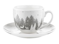 Porcelánový pohár Florina Alaska, 240 ml, 1 ks so stojanom