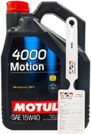 MOTUL 4000 MOTION 15W40 5L ACEA A3/B3 API SL/CF