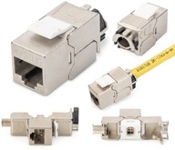 DIGITUS Keystone zásuvka RJ45 STP cat.6A beznástrojová