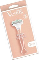 Dámsky holiaci strojček GILLETTE Venus3 Smooth Sensitive, 2 kazety