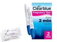 CLEARBLUE EASY tehotenský test rýchlo a jednoducho 2ks +2p