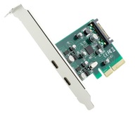 PCI-E karta s 2 portami USB 3.1 typu C 10Gbps!!!