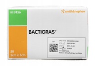 BACTIGRAS 5x5cm na rany, odreniny a popáleniny 50 ks