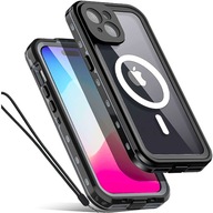 Puzdro pre iPhone 15 Plus vodotesné IP68 MagSafe Case kryje pancierové puzdro