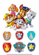 Potlač CUKROVEJ HMOTY na tortu PAW PATROL