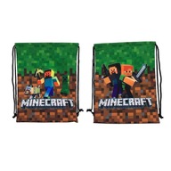 MINECRAFT školská taška na topánky vzor W14