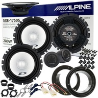 ALPINE podložky reproduktorov pre FIAT SEDICI SUZUKI GRAND VITARA IGNIS SWIFT SX4