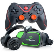 3D VR PRO+GAMEPAD okuliare VIANOČNÝ DARČEK