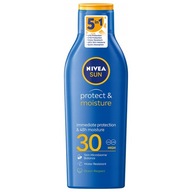 Hydratačné mlieko na opaľovanie Nivea Protect & Moisture SPF 30