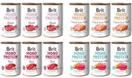 Príchuť Brit Mono Protein MIX 12x400g