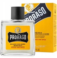 PRORASO - WOOD & SPICES balzam na fúzy 100 ml.