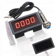 DIGITÁLNY TACHOMETER RPM METER LED TACHOMETER