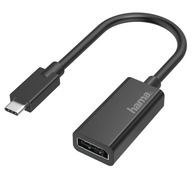 Zástrčka HAMA USB-C - adaptér do zásuvky DisplayPort 4K