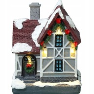 Kreatívna vianočná dekorácia Xmas Village