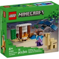 LEGO MINECRAFT ORIGINÁLNA SÚPRAVA BLOKOV STEVE'S DESERT EXPEDITION 21251