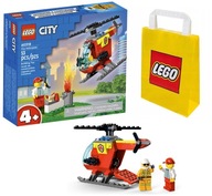 LEGO CITY 60318 Taška z hasičského vrtuľníka na kocky 4+