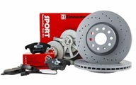 ZIMMERMANN SPORT doštičky kotúče pre AUDI A4 B9 318mm