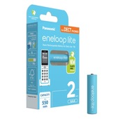 Eneloop R03 550 mAh batéria 2 ks.